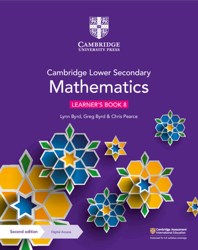 Cambridge Lower Secondary Mathematics Learner's Book 8 with Digital Access - Byrd - 9781108771528 - CUP