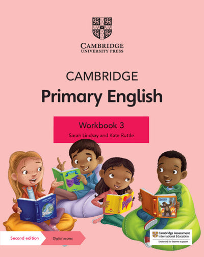 Cambridge Primary English Workbook 3 with Digital Access (1 Year)  - Sarah Lindsay - 9781108819558 - CUP