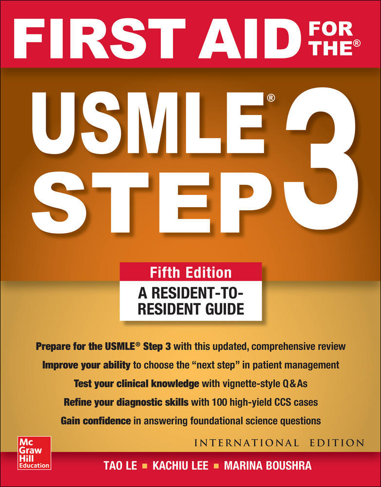 ISE First Aid for the USMLE Step 3 - Le - 9781260566130 - McGrawHill Education