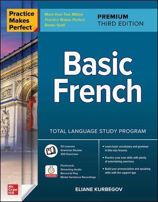 Practice Makes Perfect: Basic French - Eliane Kurbegov -  9781264257317 -  McGraw Hill Education