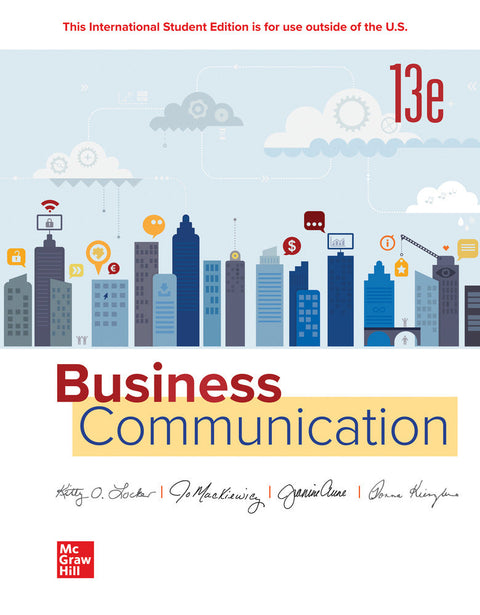 ISE Business and Administrative Communication 13th Ed - Locker - 9781265045630 - McGraw Hill Education