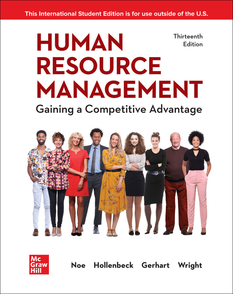 ISE Human Resource Management 13th Ed - Raymond Noe - 9781265064013 - McGraw Hill Education