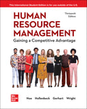 ISE Human Resource Management 13th Ed - Raymond Noe - 9781265064013 - McGraw Hill Education