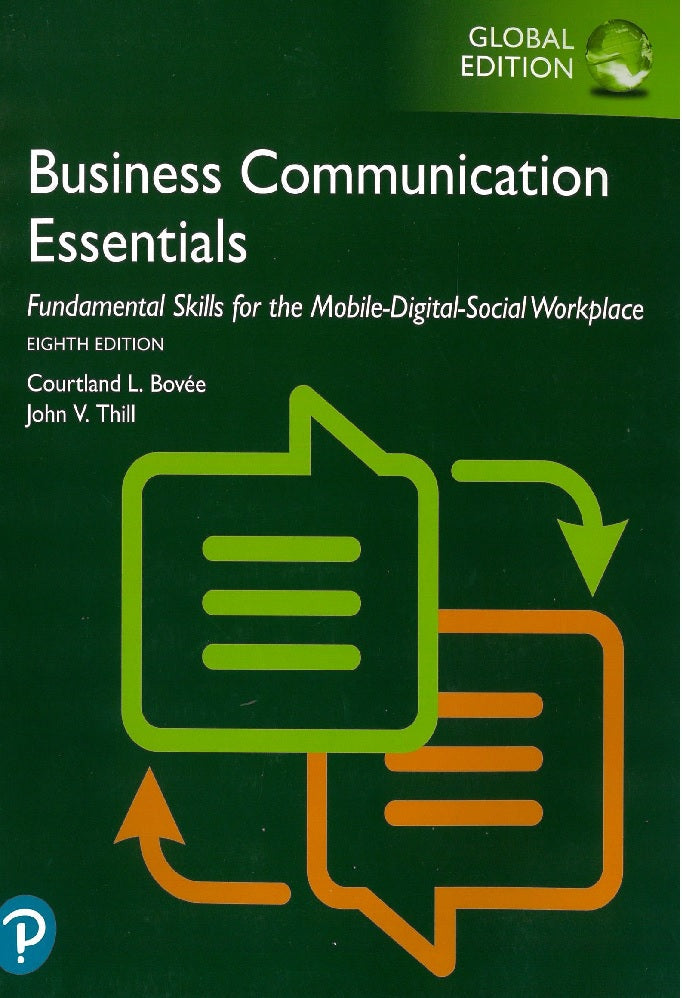 Business Communication Essentials  - Global Edition - 9781292330099 - Pearson Education