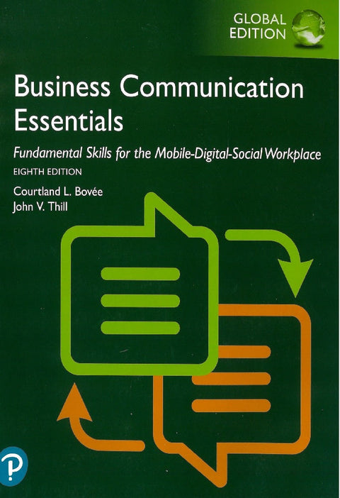 Business Communication Essentials  - Global Edition - 9781292330099 - Pearson Education