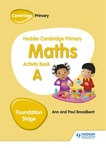 Hodder Cambridge Primary Maths Activity Book A Foundation Stage - Paul - 9781510431829 - Hodder