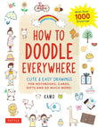 How to Doodle Everywhere : Cute & Easy Drawings for Notebooks - Kamo - 9784805315859 - Tuttle Publishing