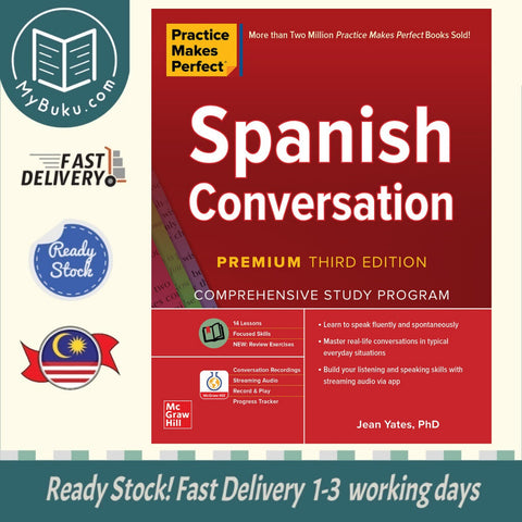  Practice Makes Perfect Spanish Conversation, 3E - Yates - 9781260462197 - McGraw Hill Education