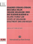 Enakmen Undang-Undang Keluarga Islam (Negeri Selangor) 2003 dan Kaedah-Kaedah (Hingga 10hb Feb 2023) – 9789678929882 – ILBS