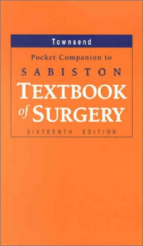 Clearance Sale - Pocket Companion to Sabiston Textbook of Surgery - 9788181471871 - Saunders